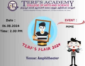 TERF’S FLAIR 2024 – EVENTS  – MIME